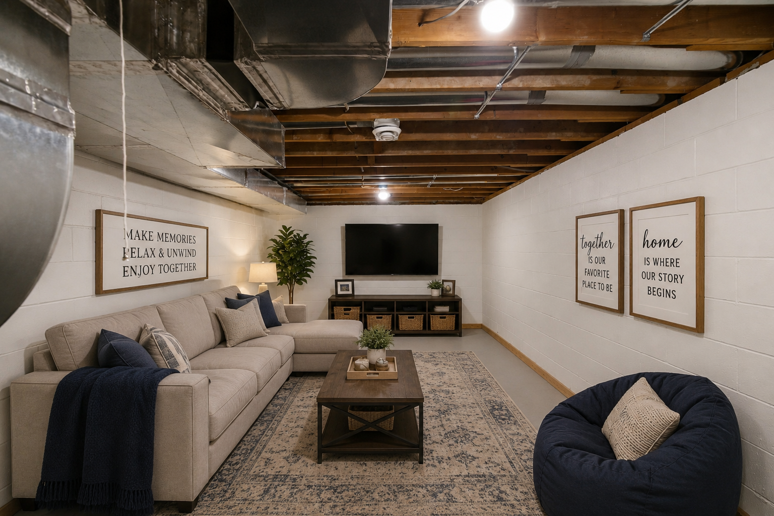 Bonus lower level room offer endless possibilities- family room, home office, game room, or playroom. Virtually Staged