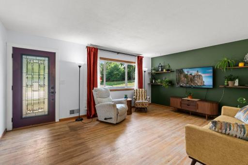 Bright and spacious main level living room