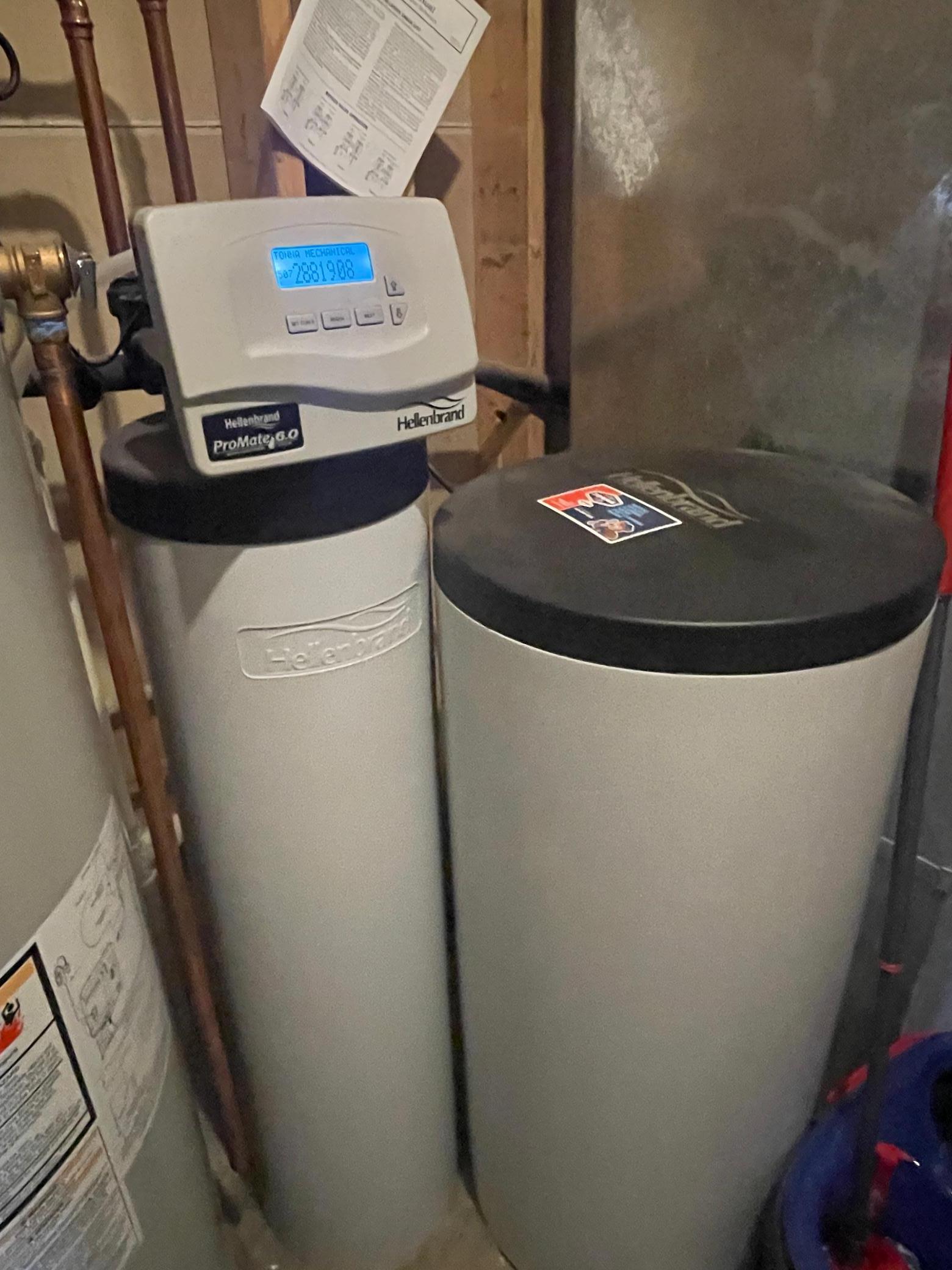 WATER SOFTENER OWNED