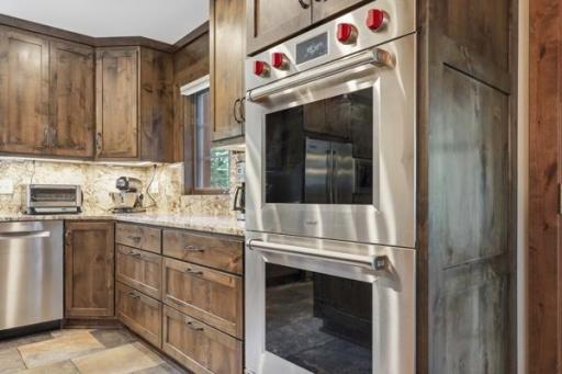 Wolf double ovens