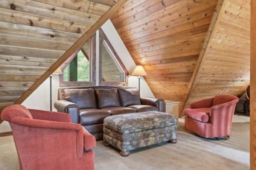 Loft seating area