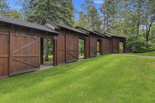 Covered walkway to the garage