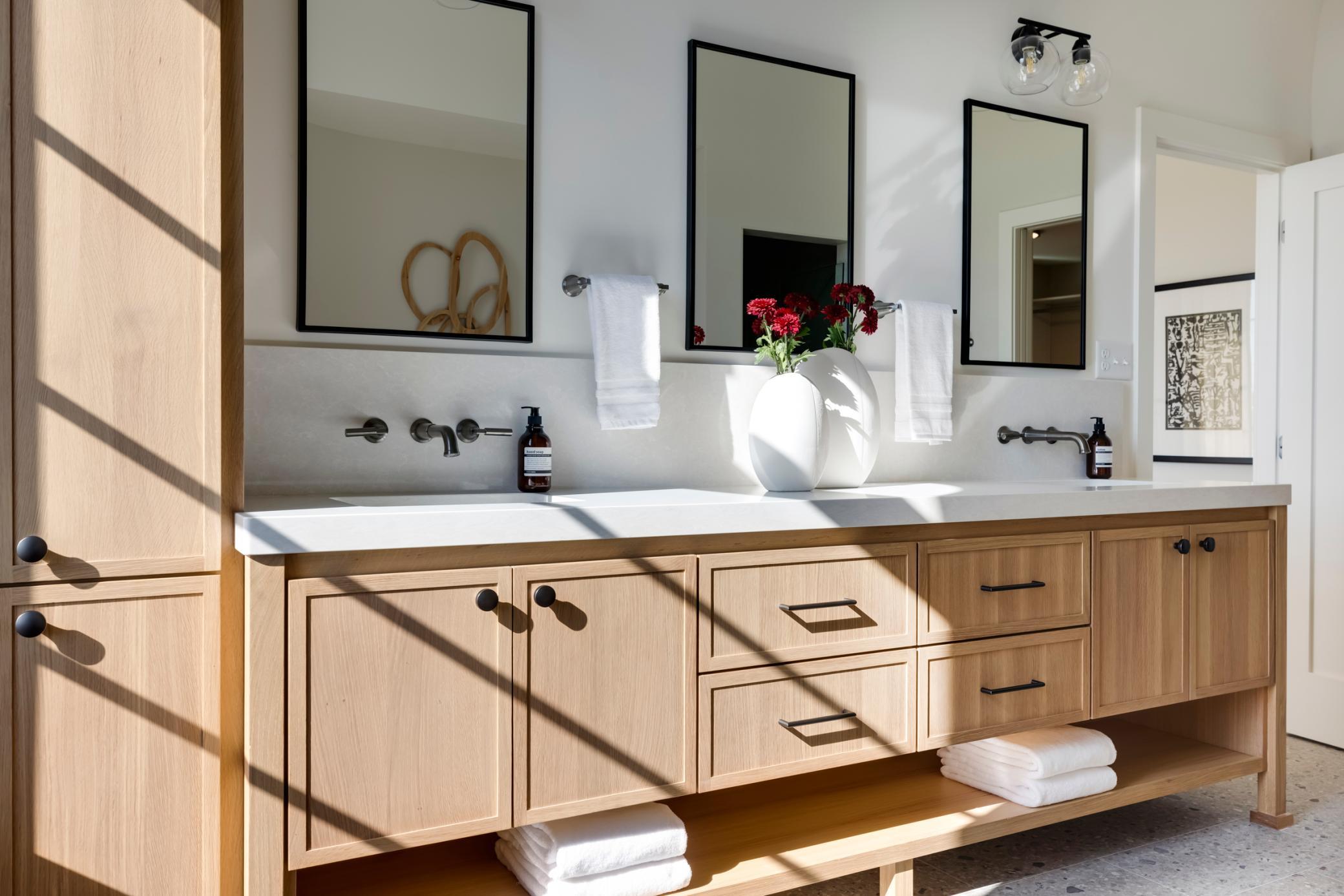Primary Vanity with Extra Storage
