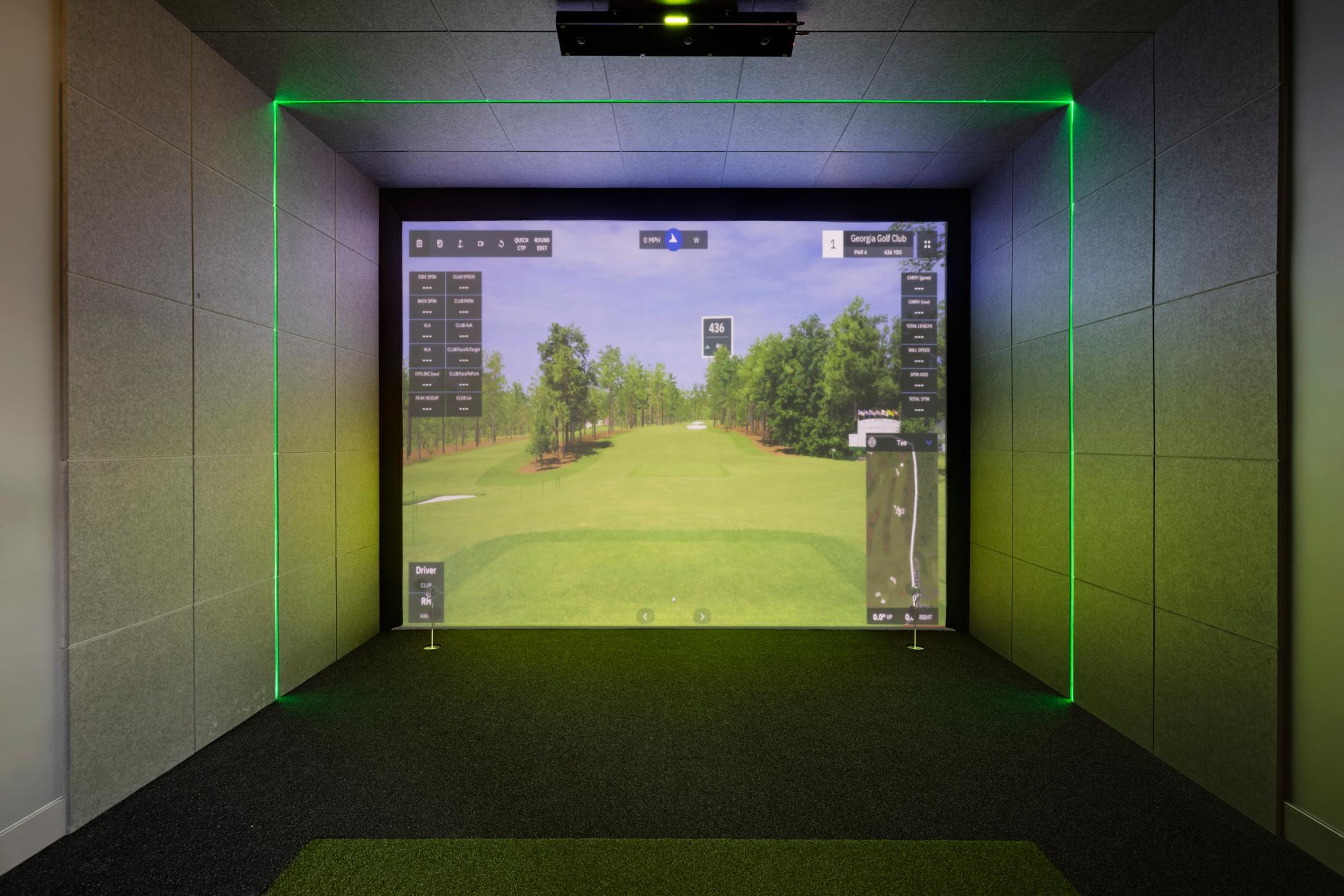 Golf Simulator/Multipurpose Room