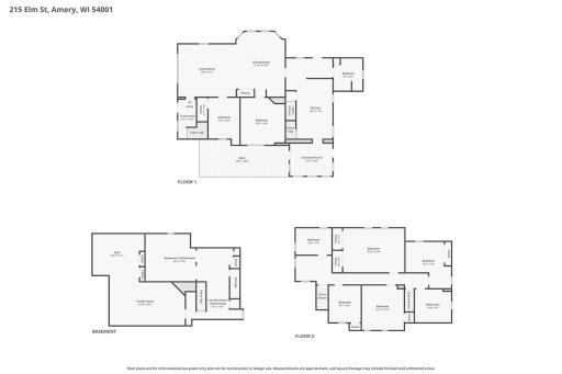 215 Elm Street W, Amery, WI 54001