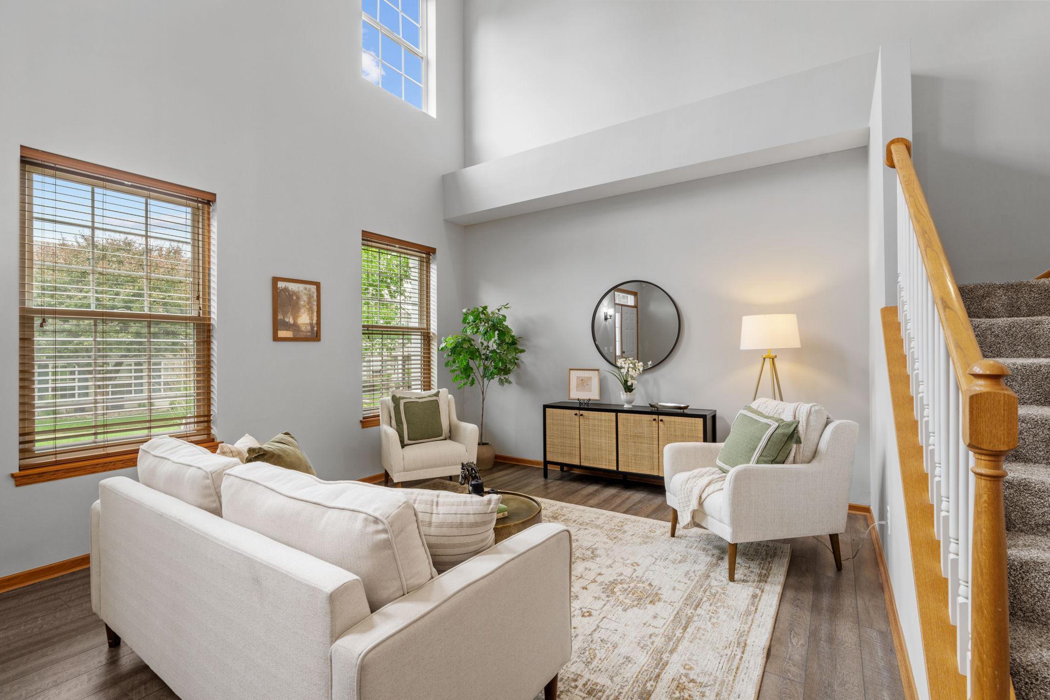 SO much natural light in this home!