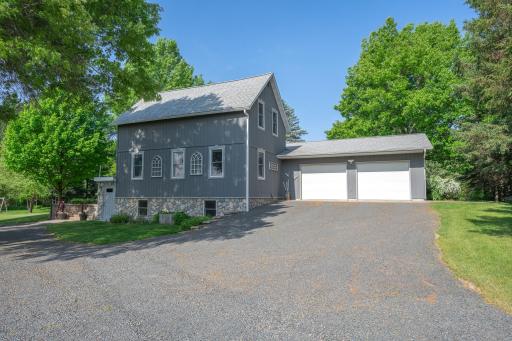 Attached 2 car garage