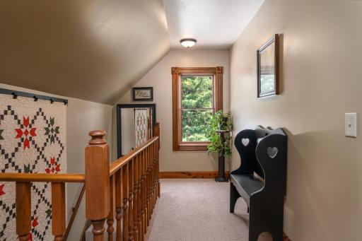 Surrounded by nature even from the stairway