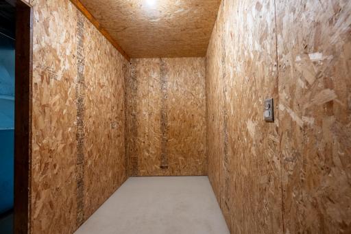 Pristine lower level storage