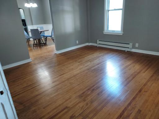 Gorgeous hardwood floors in the living room too!