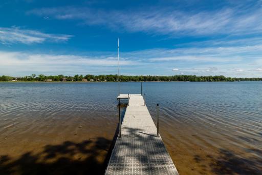 Plenty of fishing to be done off the dock. Catch bass, sunfish, perch and the occasional northern.
