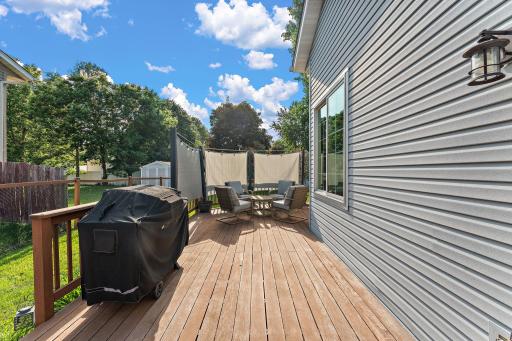 South facing Brazillian Mahogany deck 19137 Evenston Dr