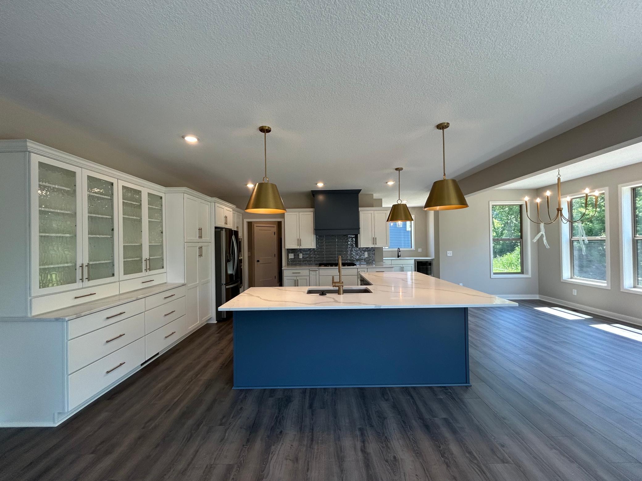 Upgraded gourmet kitchen