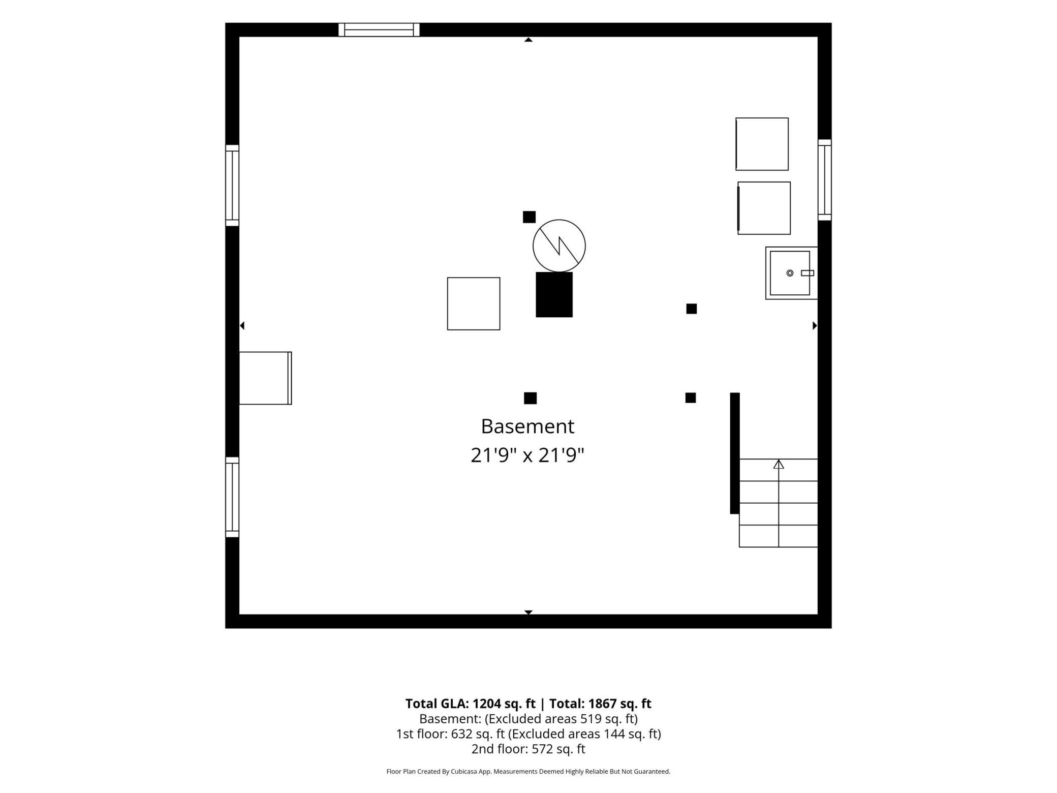 lower level floor plan