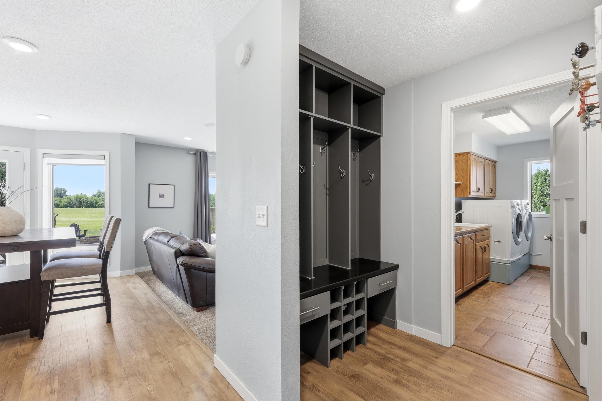 Garage entryway