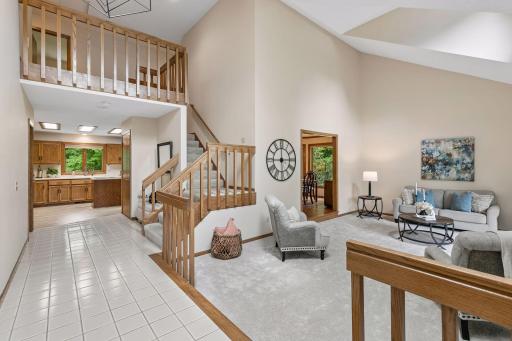 Beautiful angles and visual interest surprise throughout. This home is NOT a cookie-cutter!