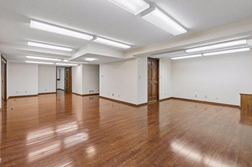 Reverse of the lower level. Huge area w/ tons of storage! Also, showcases another 5th BR/craft room, 3/4 bath and generous flex space.