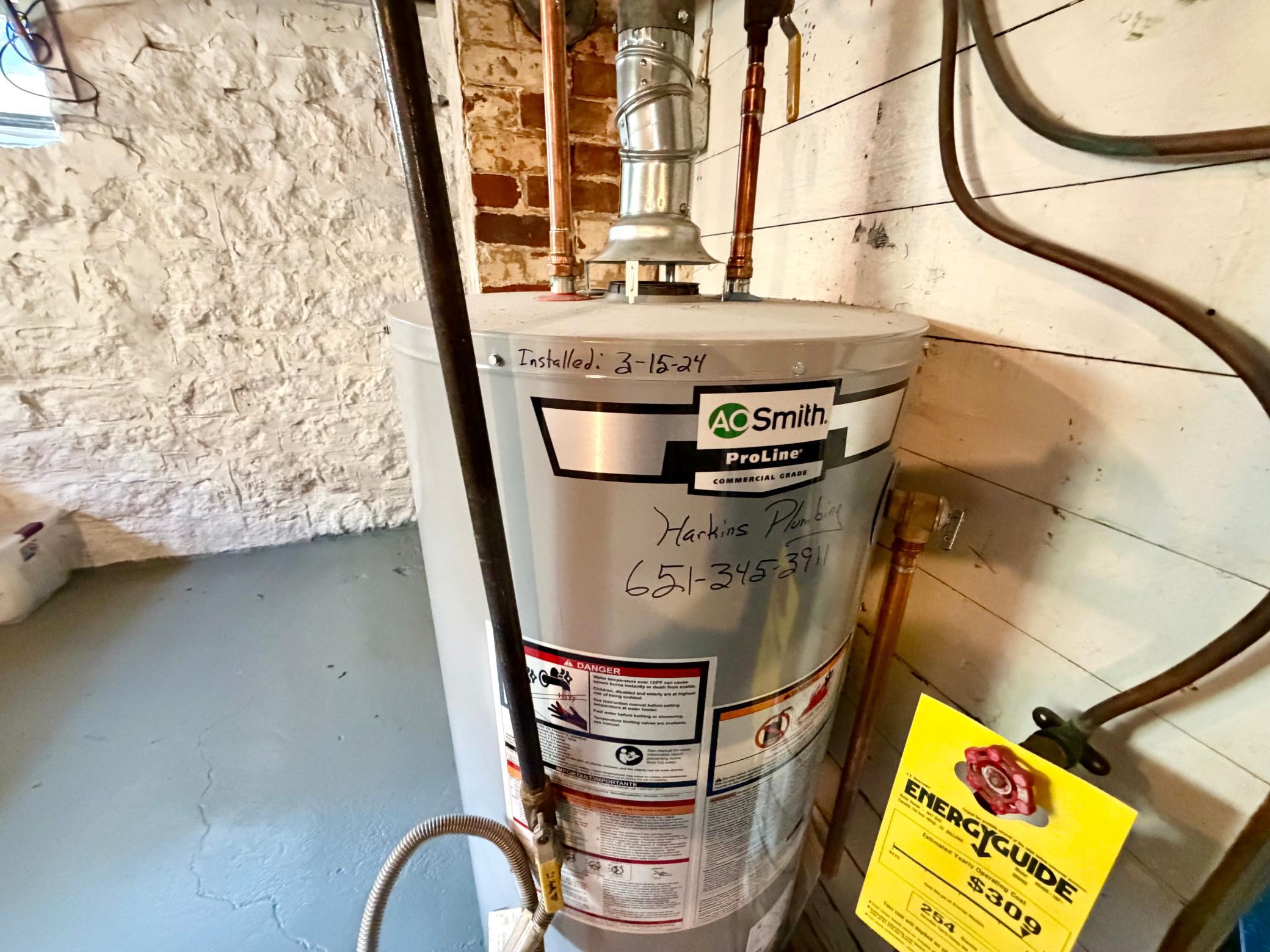 Newer Water Heater