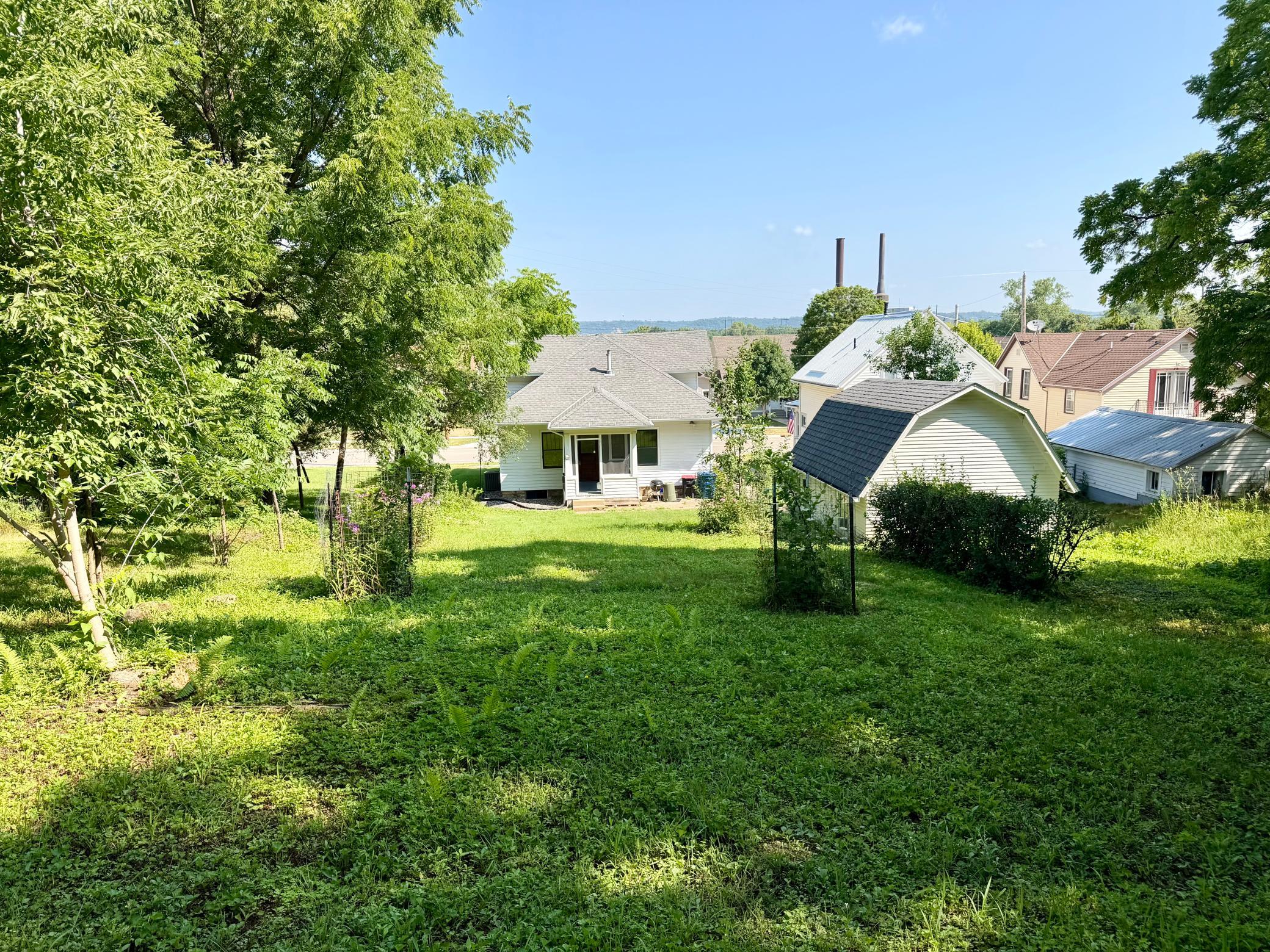 Deep Spacious Back Yard