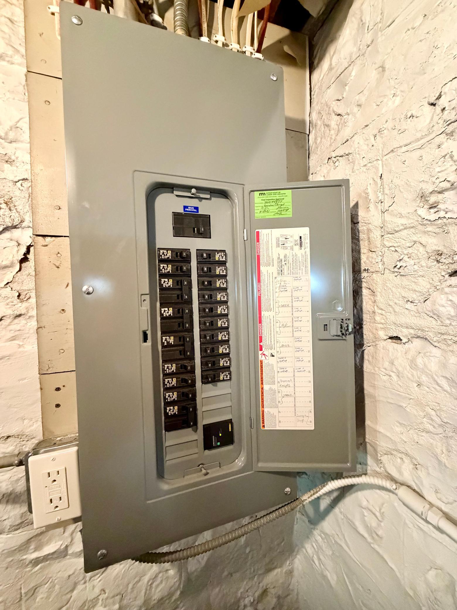 Updated 100 amp electric