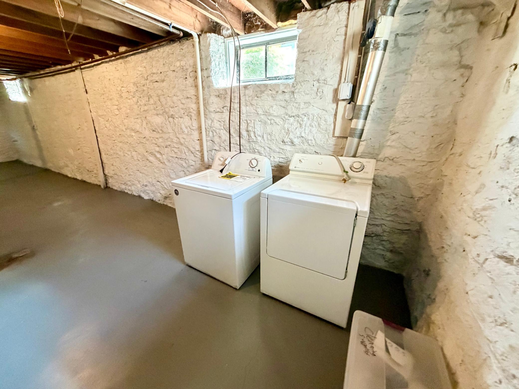 Basement Laundry