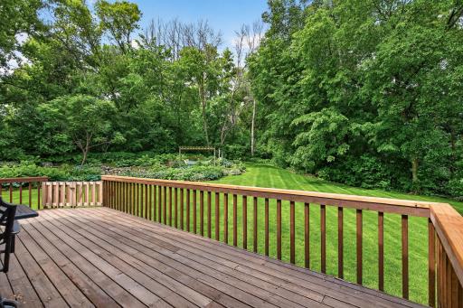 You could get used to this view from your deck!
