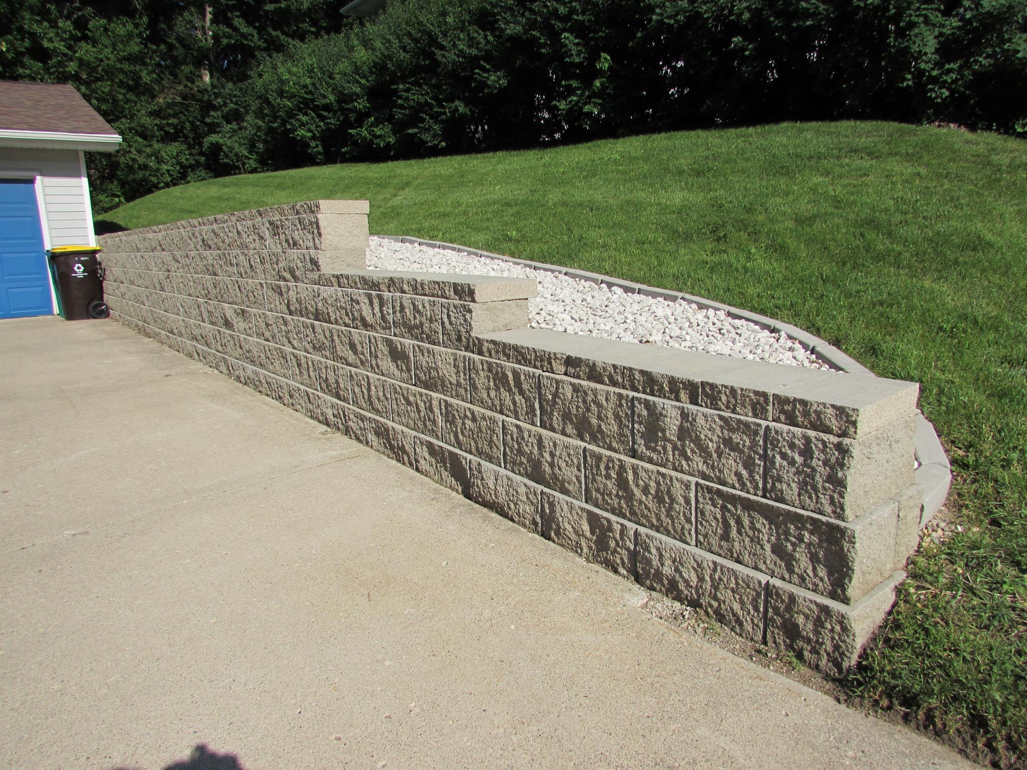 New Retaining Wall
