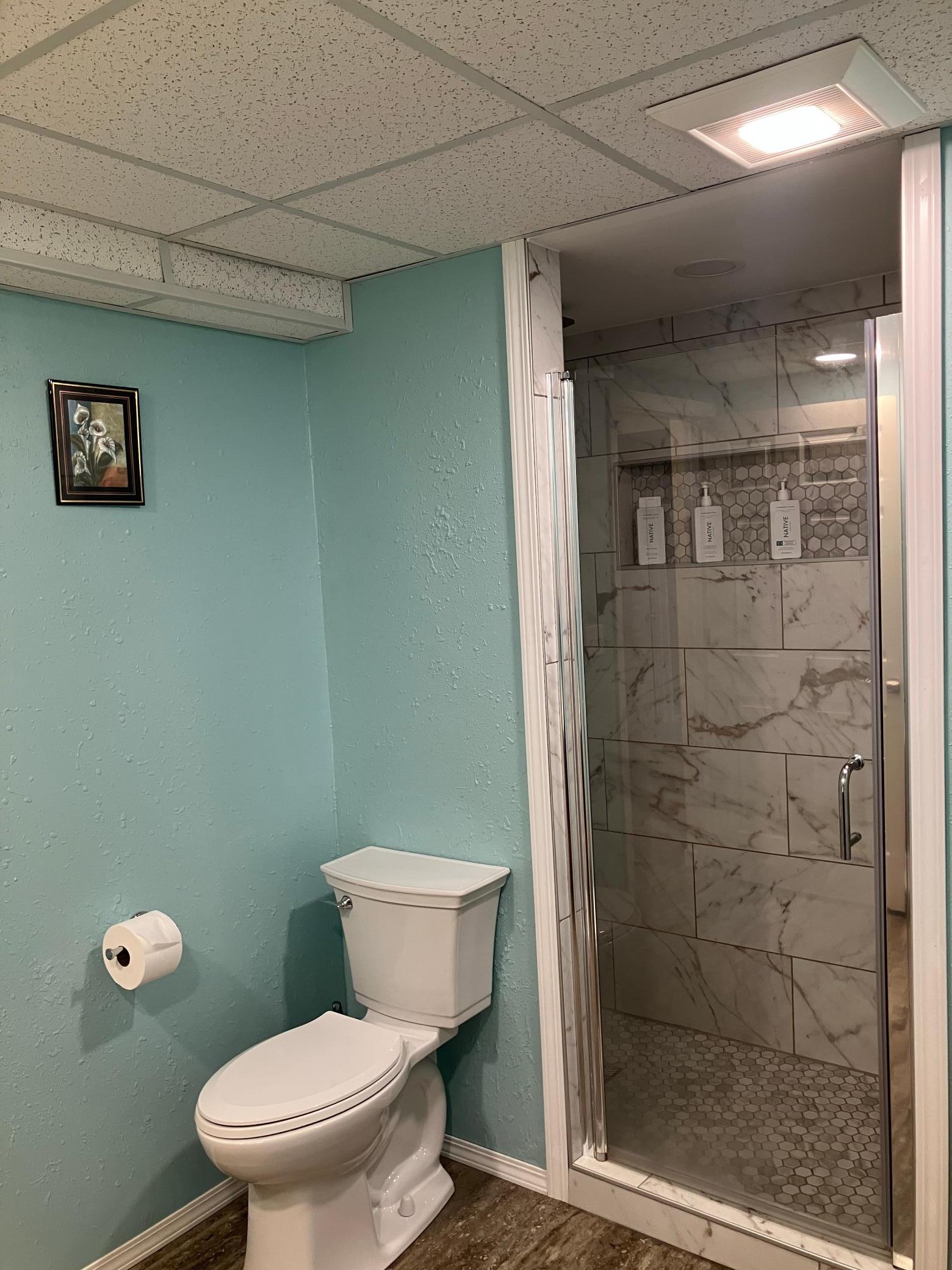 Basement 3/4 Bathroom