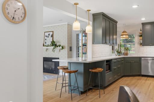 Kitchen leads into the Sitting Room