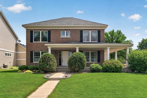 Photo for 13451 Frankfort Parkway NE, Saint Michael, MN 55376 - listing #7088359 Beautiful Brick Front with Charming Wraparound Porch!
