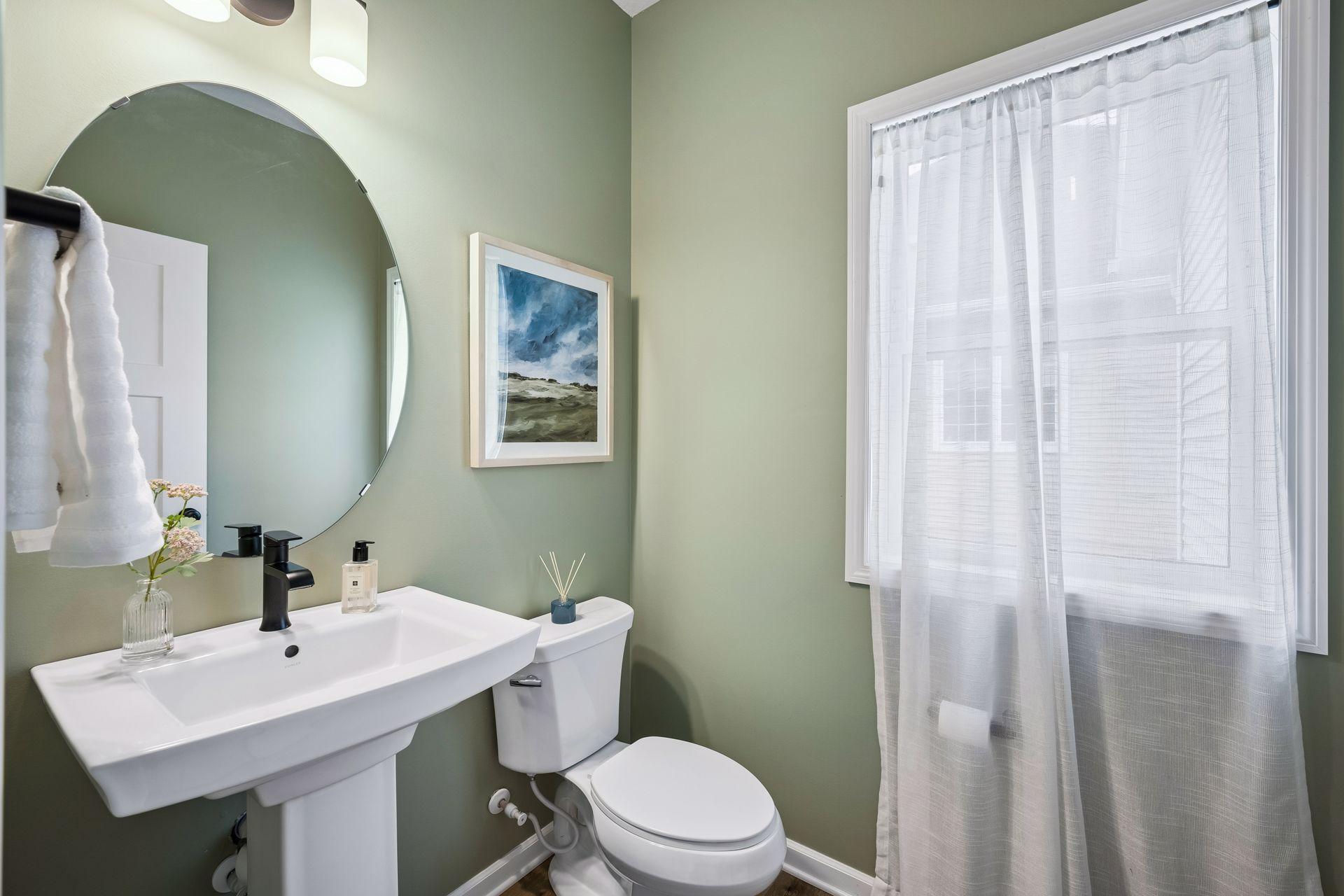 1/2 Bath - Main Level