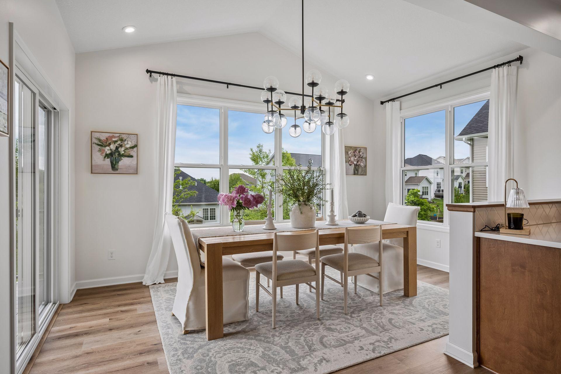 Dining or Sun Room that Opens to Maintenance-Free Deck