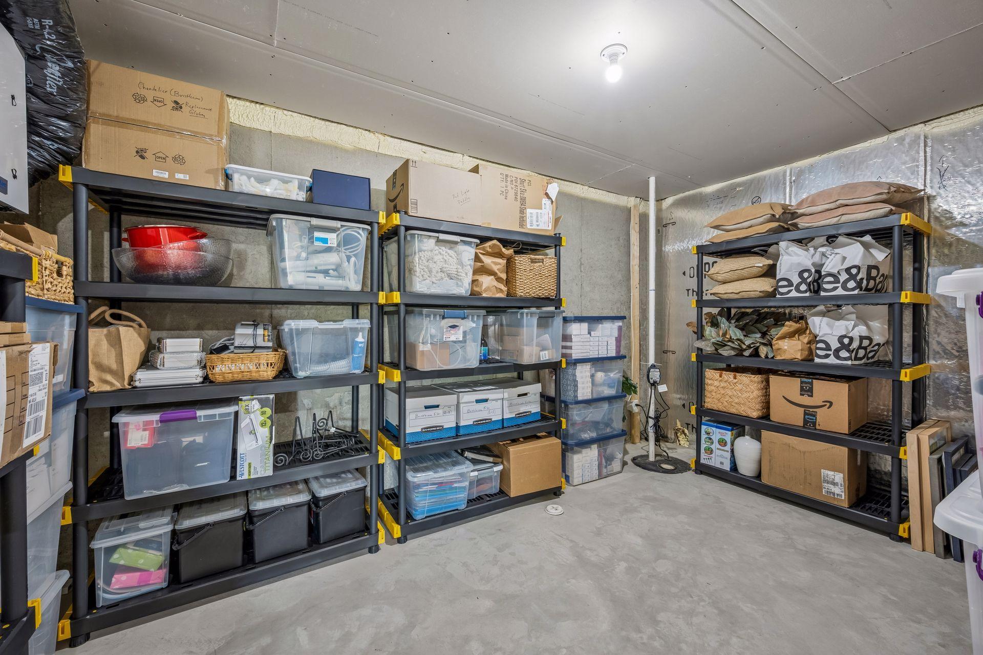 Basement Storage