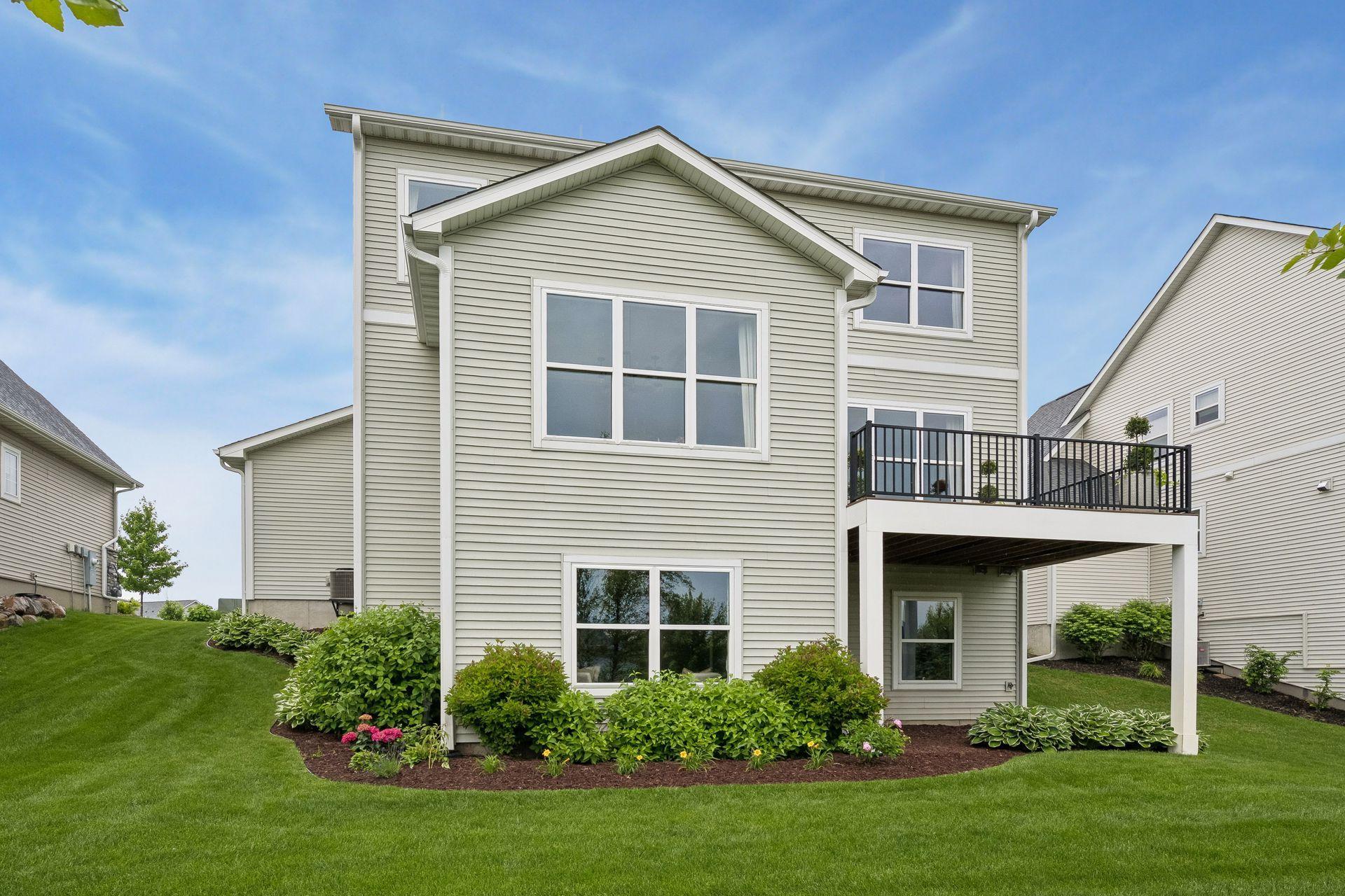 Maintenance-Free Deck Overlooking Professionally Landscaped Yard