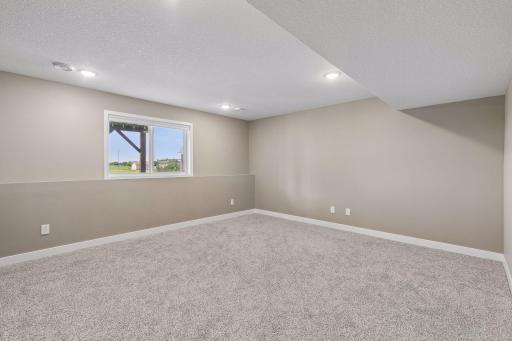 Family Room w/ New Carpet - Lower Level