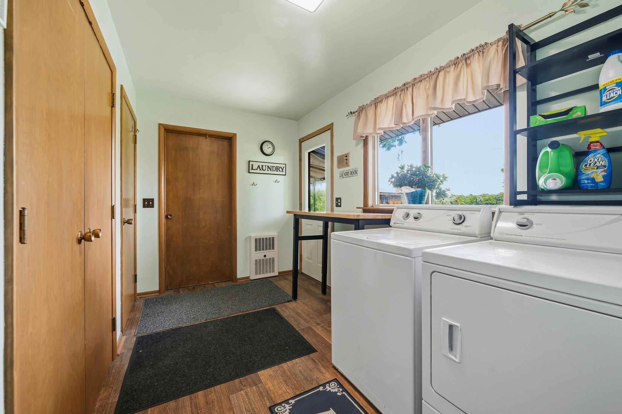 Laundry Room Washer and Dryer stay with home!.JPG