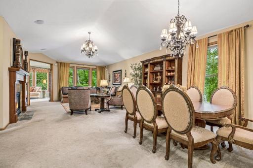 Stunning Chandelier Light Fixtures and Large Windows