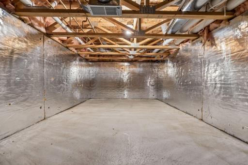 Unfinished Flex Space - Have a Huge Storage Area or Finish to Your Preference