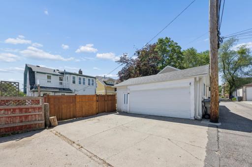 Tons of parking including your 2 car garage!