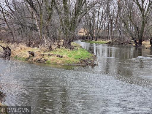 Northeast corner where ditch and river meet