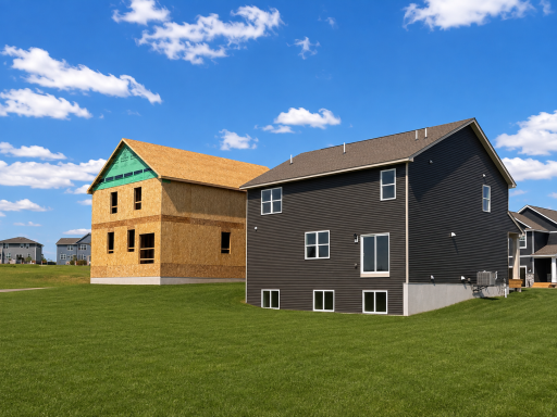 Welcome to The Hudson, a 4 bedroom, 3 bathroom home in The Fields of Waconia. *Photo is virtually staged. Landscaping and trees will vary. Sod is not laid yet, but is included.