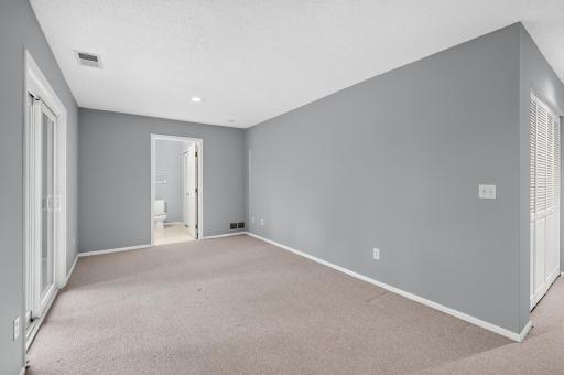 Lower-level space with access to 3/4 bath.