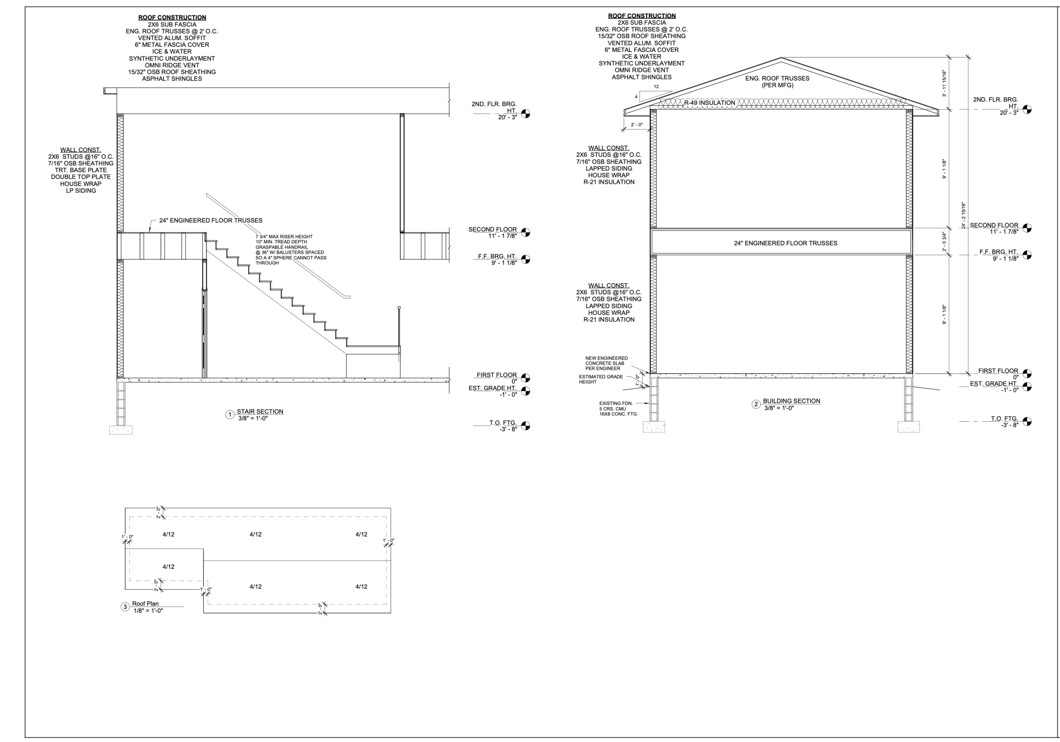 Engineered structural plans if a buyer would like to keep the exsisting footprint. A buyer would also have the option to tear everything down and start fresh .