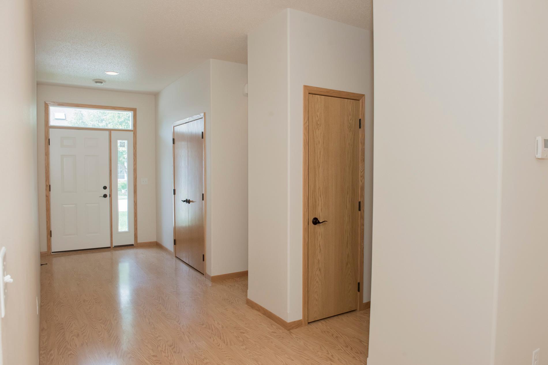 Spacious foyer