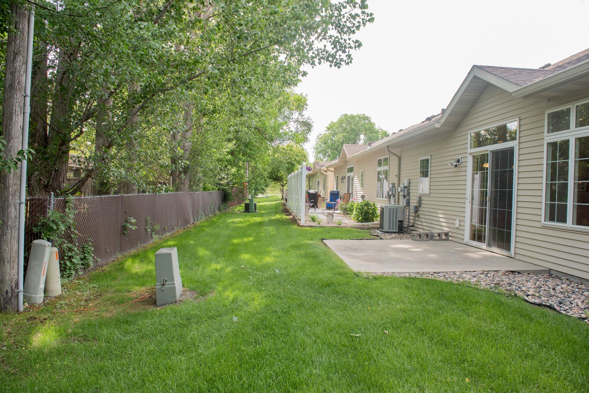 Rear yard