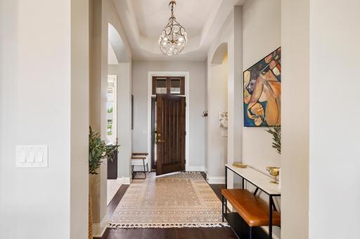 Effortless one-level living with a fully finished walkout lower level.