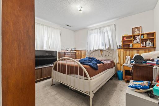 Fourth bedroom located on the lower-level.