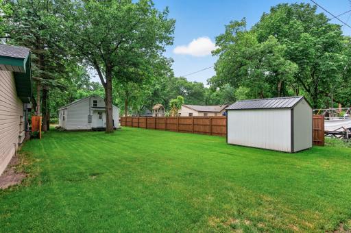 So much opportunity to enjoy the backyard.