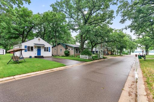 Steps out the door to paved lakeside trail