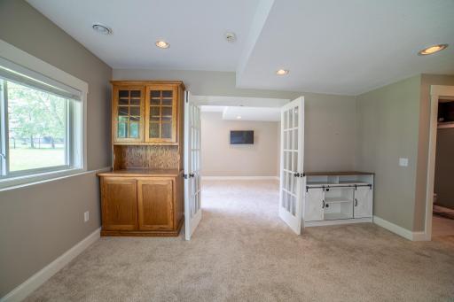 Lower level family room